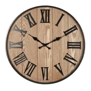 P&P Classic Metal 60cm Wall Clock