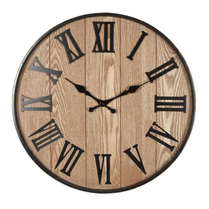 P&P Classic Metal 60cm Wall Clock