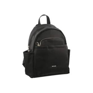 Pierre Cardin Nylon Anti-Theft High Quality Backpack Functional - Black