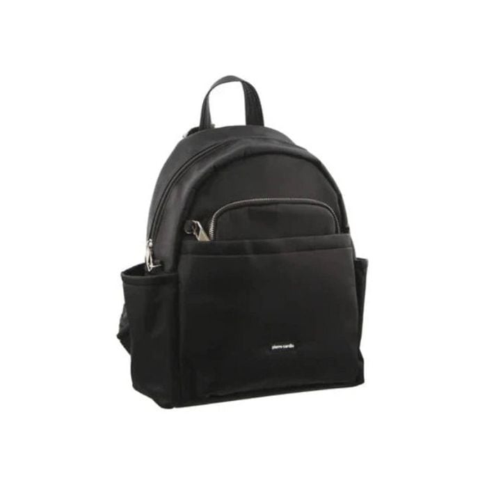 Pierre Cardin Nylon Anti-Theft High Quality Backpack Functional - Black