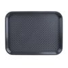Olympia Kristallon Foodservice Tray Polypropylene Fast Food Charcoal 305 X 415mm