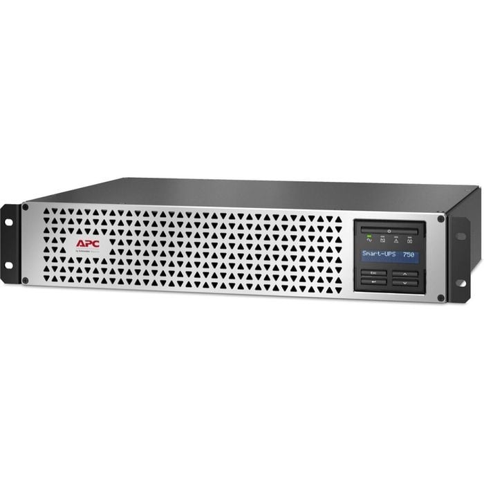 Apc By Schneider Electric Smart-ups Line-interactive Ups - 750 Va/600 W - 2u Rack-mountable - Avr - 3 Hour Recharge