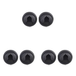 3x 2pc Appetito Suction Towel Holders Charcoal Home Kitchen Cooking