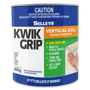Selleys 800g Kwik Grip Vertical Gel Contact Adhesive