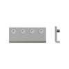 Rolltrak Barn Door Track Joiner Satin Nickle