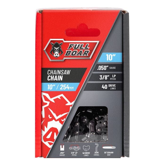 Full Boar 10" / 254mm Chainsaw Chain FBCSC-105040