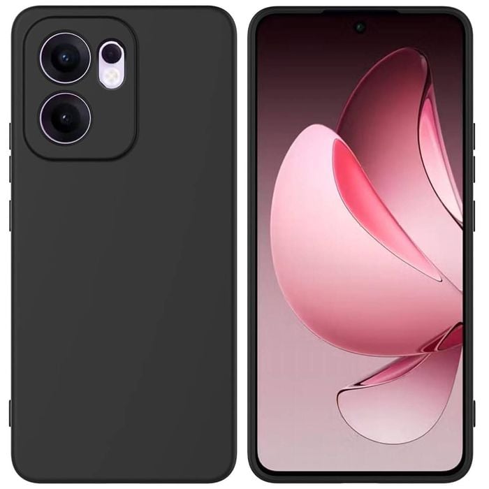 MEZON OPPO Reno13 F 5G Slim Black TPU Gel Back Case Wireless Charging Compatible