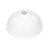 Brilliant 29cm White Basix Dome Batten Fix Shade