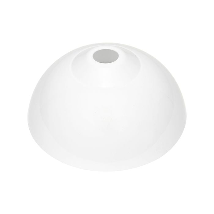 Brilliant 29cm White Basix Dome Batten Fix Shade