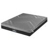 Giselle Queen Mattress 26cm Firm Pocket Spring Dual Edge Support Grey