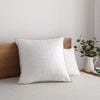 Accessorize Bedroom Collection 65cm x 65cm White Deluxe Hotel European Pillow