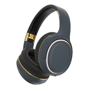 Jr H6 Foldable Bluetooth 5.3 Wireless Headphone (Navy Blue)