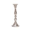 Ssh Collection Alexa 44cm Tall Single Candle Stand - Nickel