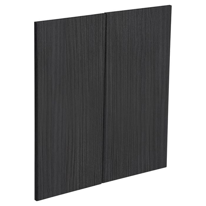 Kaboodle Black Forest Modern Corner Base Cabinet Door - 2 Pack