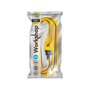 HPM Plugboss 20m 10A 3 Core 1.0mm² Heavy Duty Extension Lead