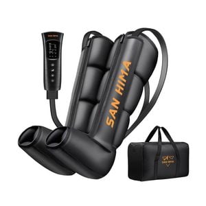 San Hima Air Compression Recovery Boots Full Leg Massager For Circulation Medium