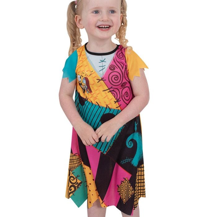 Toddler Girls Nightmare Before Christmas Sally Finkelstein Costume - Toddler