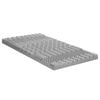 Giselle 8cm Memory Foam Mattress Topper Graphite - Single