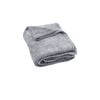 Home by Yatsal Light Weight Coral Fleece Throw Rug 150x200 cm Silver