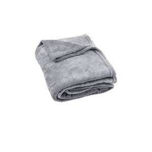Home by Yatsal Light Weight Coral Fleece Throw Rug 150x200 cm Silver