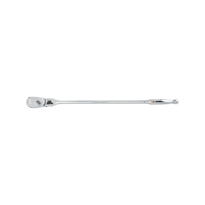 GEARWRENCH 1/2" Drive 90 Tooth Locking Flex Head 24" Teardrop Ratchet