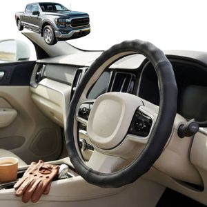 Australian Goose Steering Wheel Cover for Ford F-150 XLT 2023 - Current (SWB LWB) Circle Black