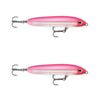 2x Rapala 13cm Skitter V Topwater Walk The Dog Style Fishing Lures - Hot Pink