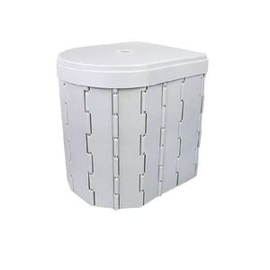Provecta Foldable Portable Camping Toilet With Lid & Storage Bag 150kg Capacity