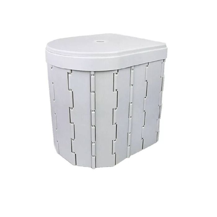 Provecta Foldable Portable Camping Toilet With Lid & Storage Bag 150kg Capacity