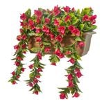 Un-Real 50cm Artificial Bougainvillea Balcony Planter