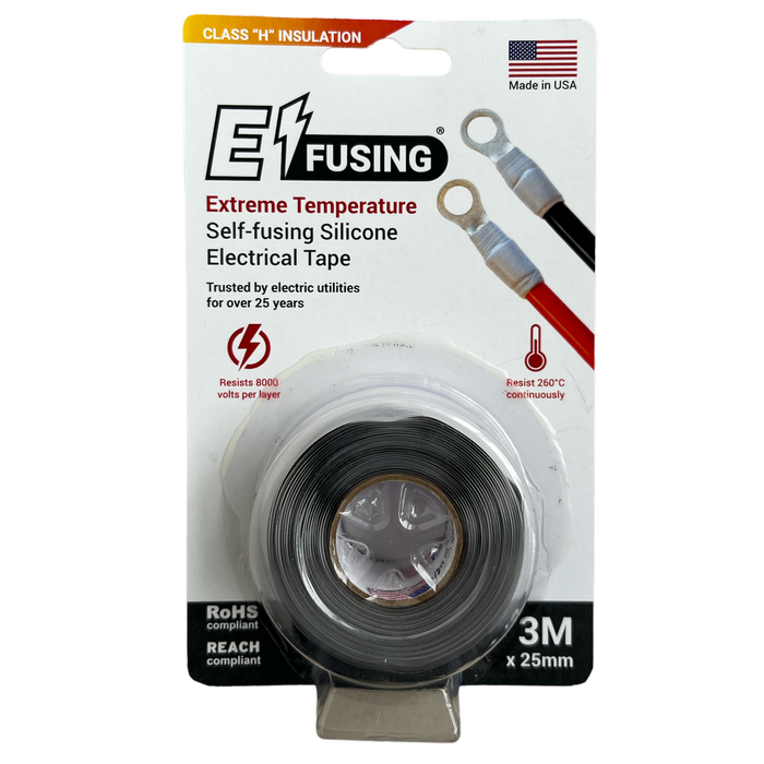 Earl's 25mm x 3m Grey E-Fusing Tape - Grey