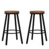 Alfordson Bar Stools Retro Black X2
