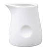 Olympia Milk Jugs Whiteware Dimpled 6 Pack 170ml Cafe Restaurant Catering Supplies