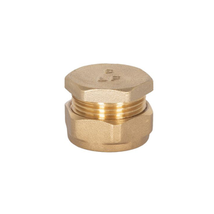 Instantor - 15mm Brass Compression Stop End LF