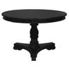 Tasmania Round Dining Table 120 cm - Chocolate