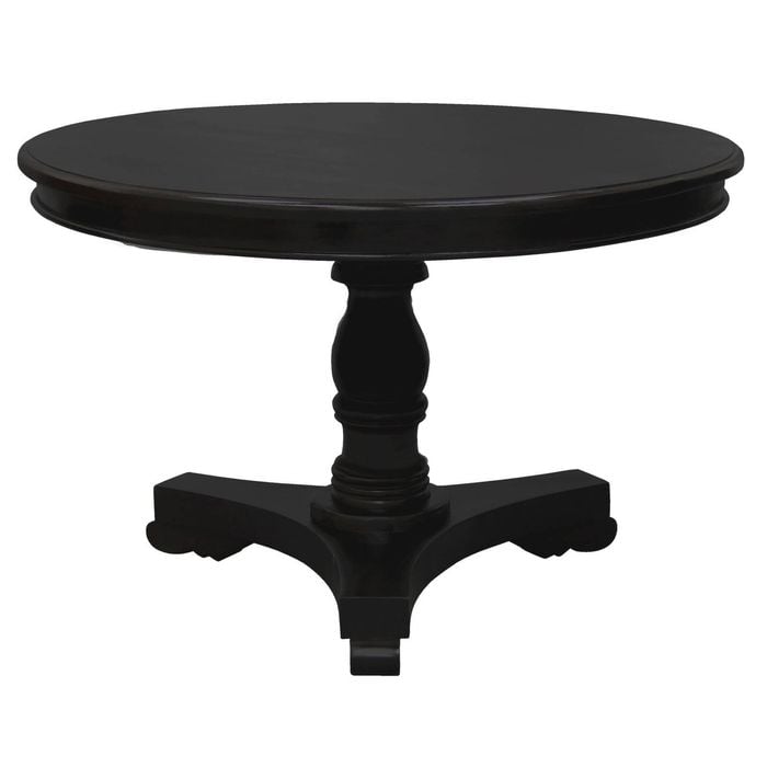 Tasmania Round Dining Table 120 cm - Chocolate