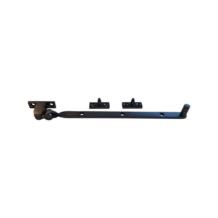 Miles Nelson 300mm Satin Graphite Fanlight Stay