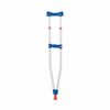 Premium Underarm Crutches Pair - Lightweight & Adjustable Support - Youth