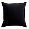 Zaab Ludo Filled Indoor Cushion - Black