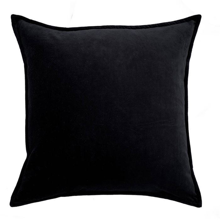 Zaab Ludo Filled Indoor Cushion - Black