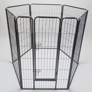 YES4PETS 6 Panel 120 cm Heavy Duty Pet Dog Cat Rabbit Playpen Fence