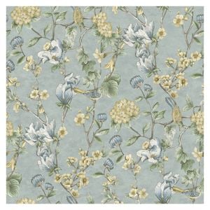Nightingale Blue Wallpaper 53cm x 10.05m