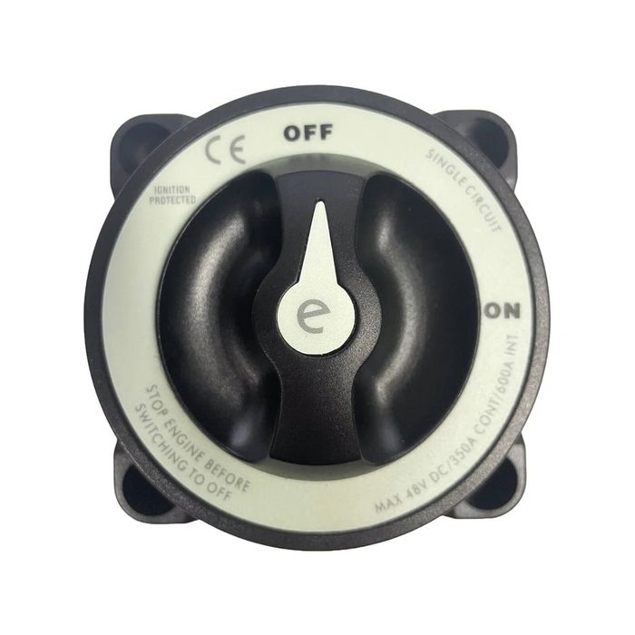 Exotronic 350A Black On Off Battery Switch