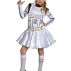 Stormtrooper Costume Star Wars Girls Halloween Fancy Dress Tutu White