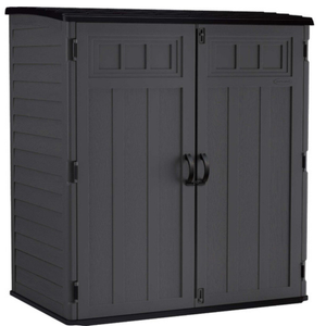 Suncast 1790 x 1120 x 1970mm Peppercorn Resin Vertical Shed