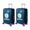 2PK Tosca Luggage Cover Travel World Design Durable Suitcase Protector Medium