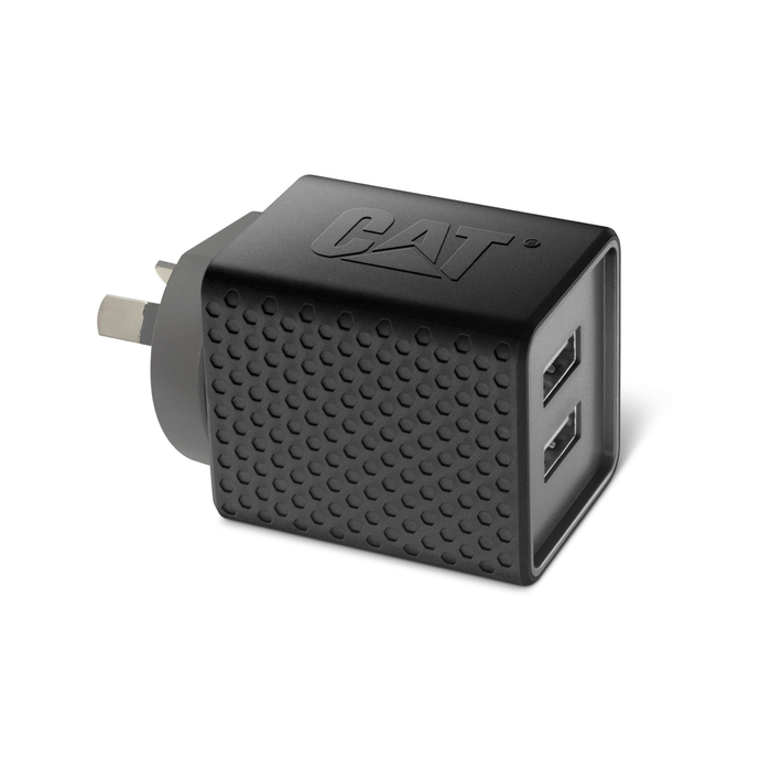 CAT Rugged Dual USB Fast Wall Charger