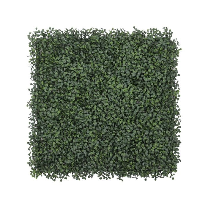 Un-Real 50 x 50cm English Box Artificial Hedge - English Box