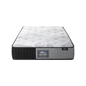 Bedra King Single Mattress 24cm Tight Top Foam Pocketed Springs Extra-firm