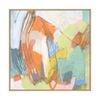 Artey | Candied Sherbet I - Framed Canvas - Natural Frame - 140 x 140cm